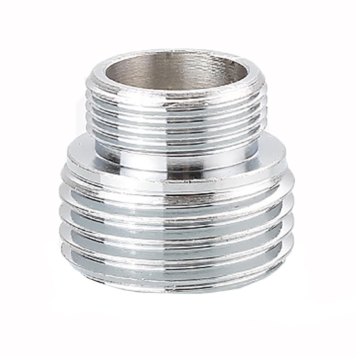 Faucet Adapter M16/M18/M20/M22/M24/M28/M32 External Thread to 4 Points G1/2 External Thread Coarse Thread Brass Faucet Filter Accessory Bathroom Garden Tap Adapter(M16-4 Points G1/2)