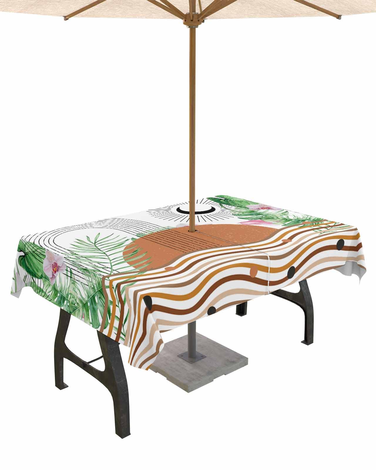 Bohemian Outdoor Tablecloth 54