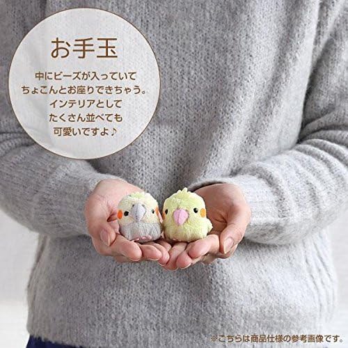 Bird Petite Bean filled Plush Munyu Mamu Series (Cockatiel/Gray)