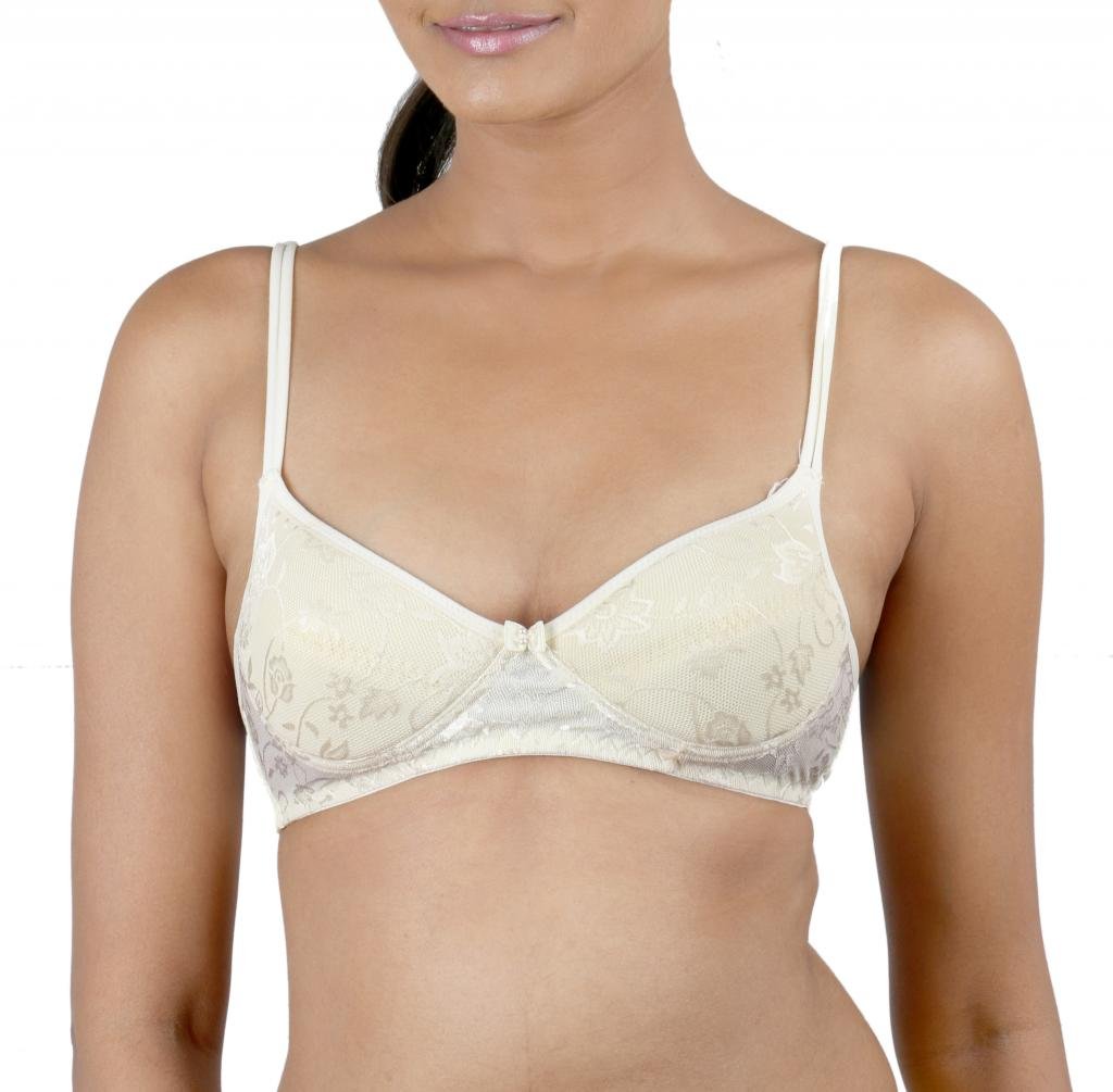 daisy dee Women's Soft Cup Padded Non Wired Bra (Touche_Cream_30B)-picture-15