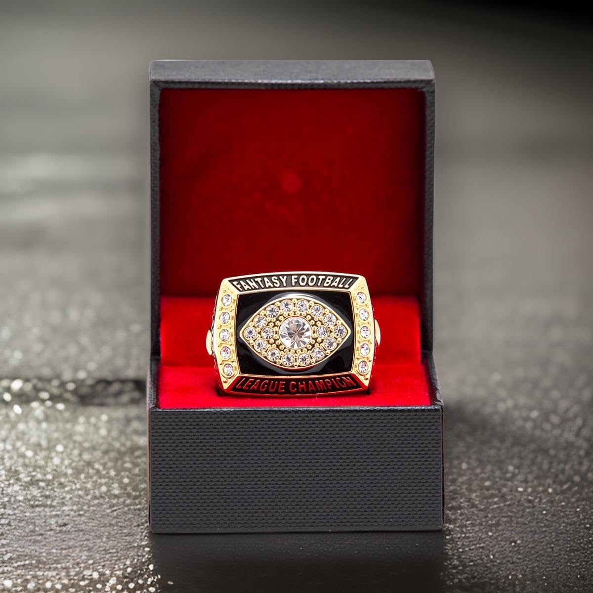 FANTASYJOCKS Fantasy Football Championship Ring - The Ringer