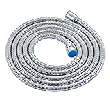 Rozin Extra Long Stainless Steel Handheld Shower Hose (8 Ft) (96 Inches) (2.45 Meters)