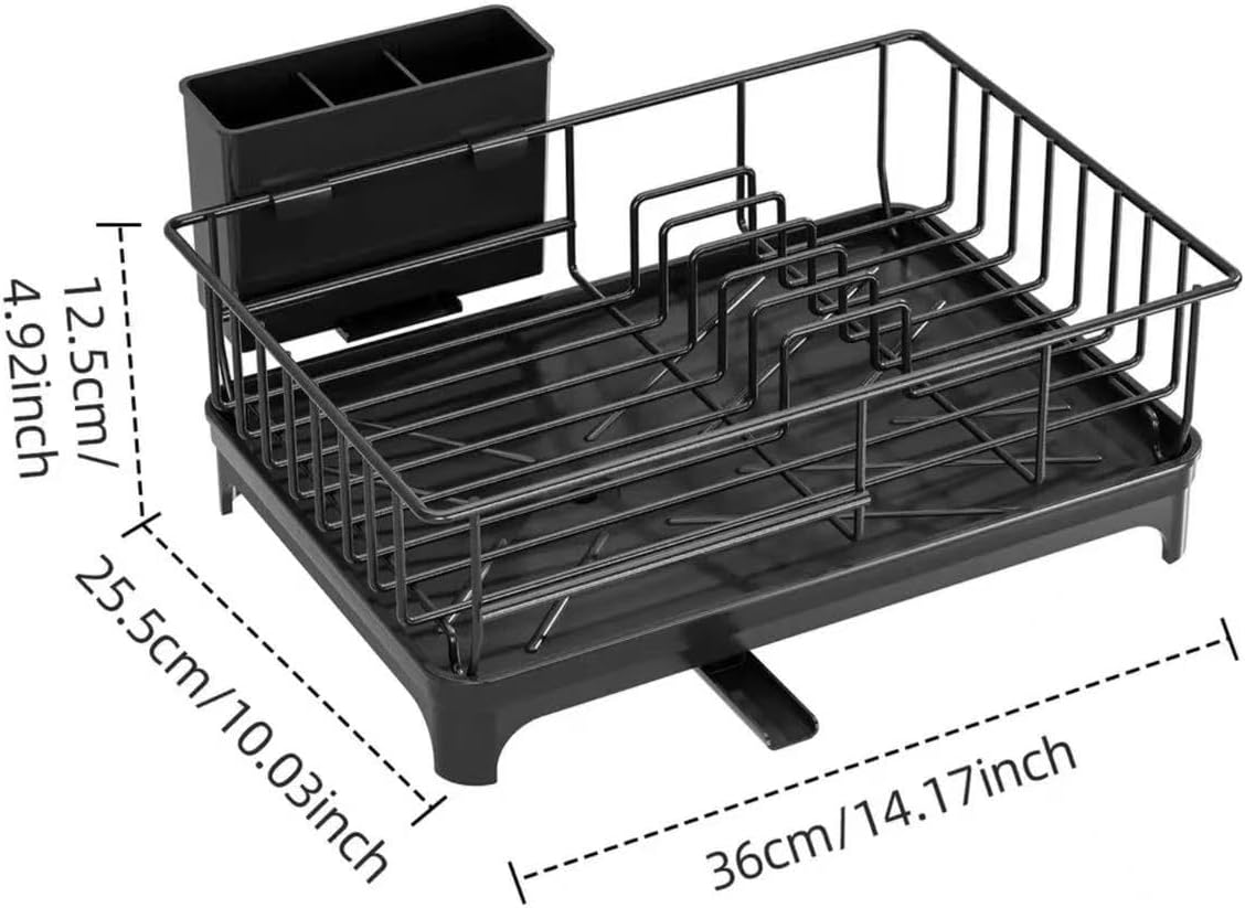 Multi-Functional draining Rack, countertop Dish Rack, Storage Rack