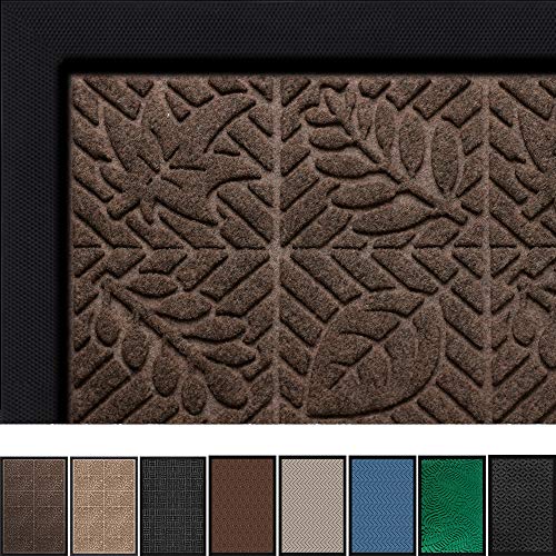 AMAGABELI GARDEN & HOME 36" x 24"Shoes Scraper for Front Entrance Outside Doormat