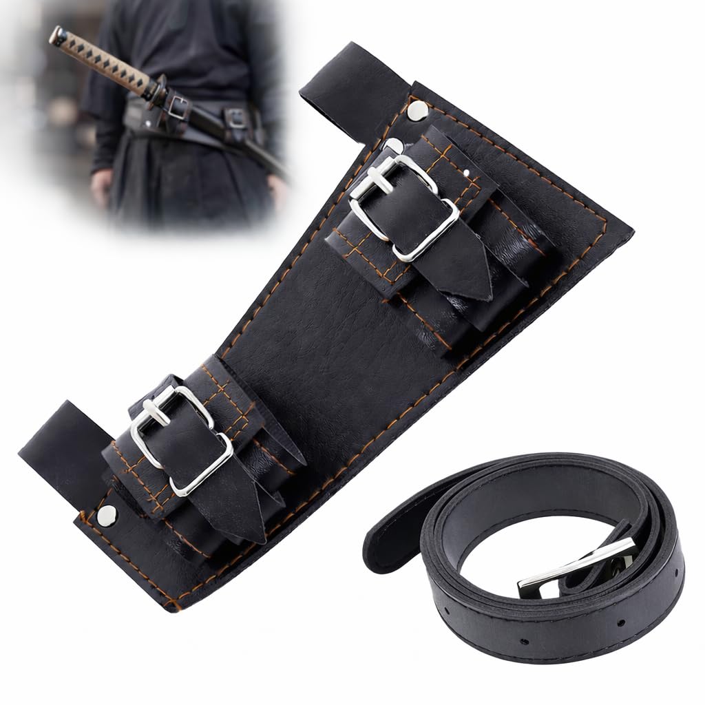 小物 KAZUYUKI KUMAGAI ATTACHMENT Buckle Belt Gekufa Katana Holder Waist Adjustable Samurai Sword Belt Holster