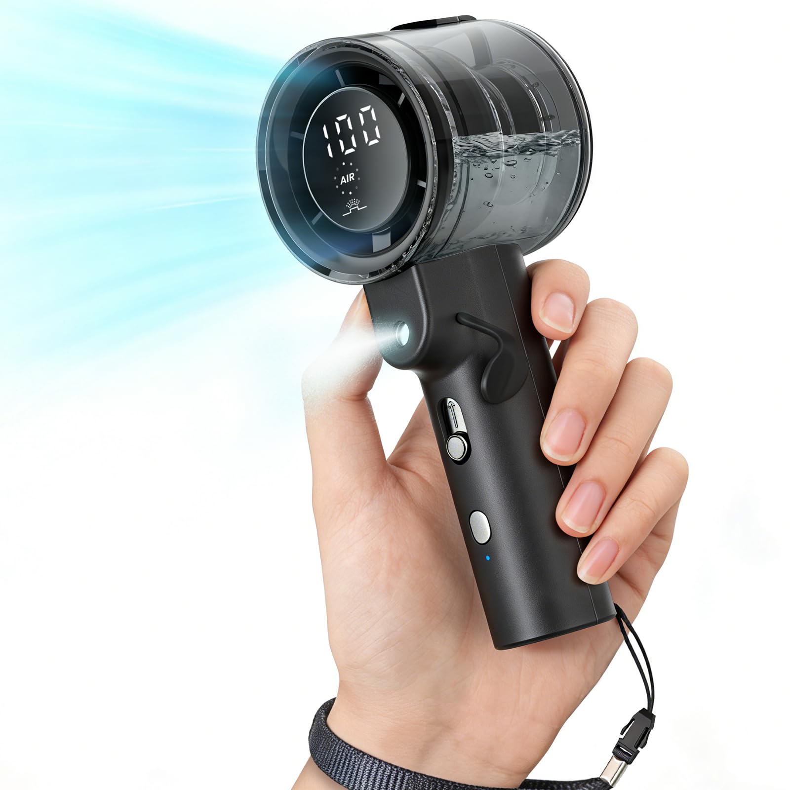 Ventilateur portatif à eau BRAND SET idéal pour voyage et sorties outdoor