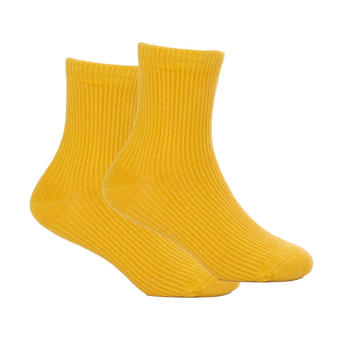 The Charming Baby Yellow Mid Calf/Crew Socks SK1503 Amazon.in