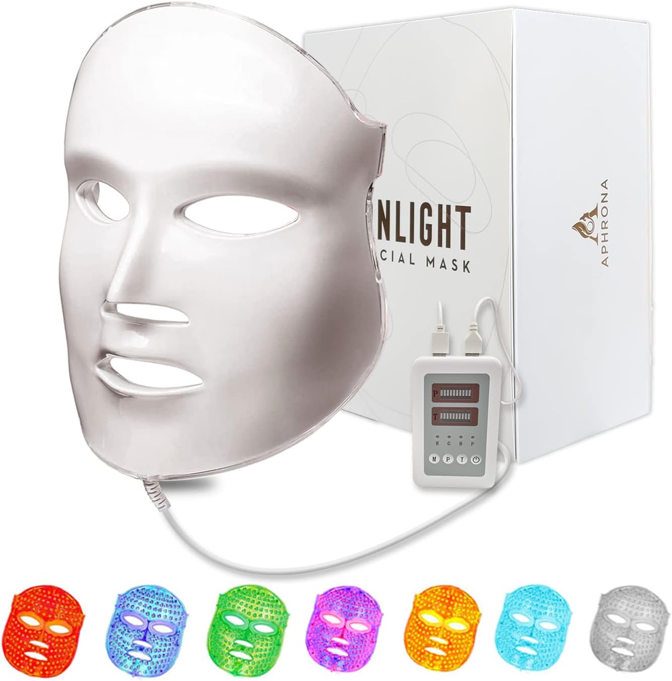 Aphrona LED Facial Mask (7-in-1)