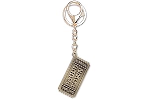 Retro Metal Keychain: Your Ticket to Hilarity and Practicality