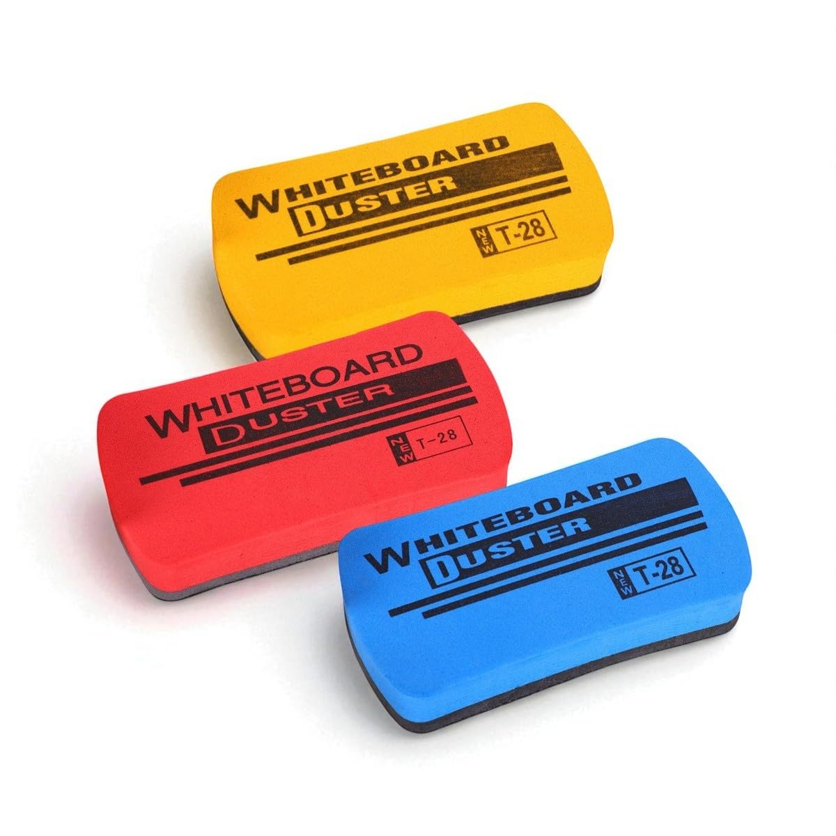 oddpod Pack of 3 T28 Magnetic Whiteboard Duster for Planning Boards and Slate Boards/Cleaner Eraser for Dry Markers at Home, School and Office-image-11