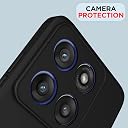 Pikkme Back Cover for Motorola Moto Edge 60 Stylus 5G | Slim Soft Matte Silicone Cover with Camera Protection & Shockproof Bumper Case (Black) gallery image