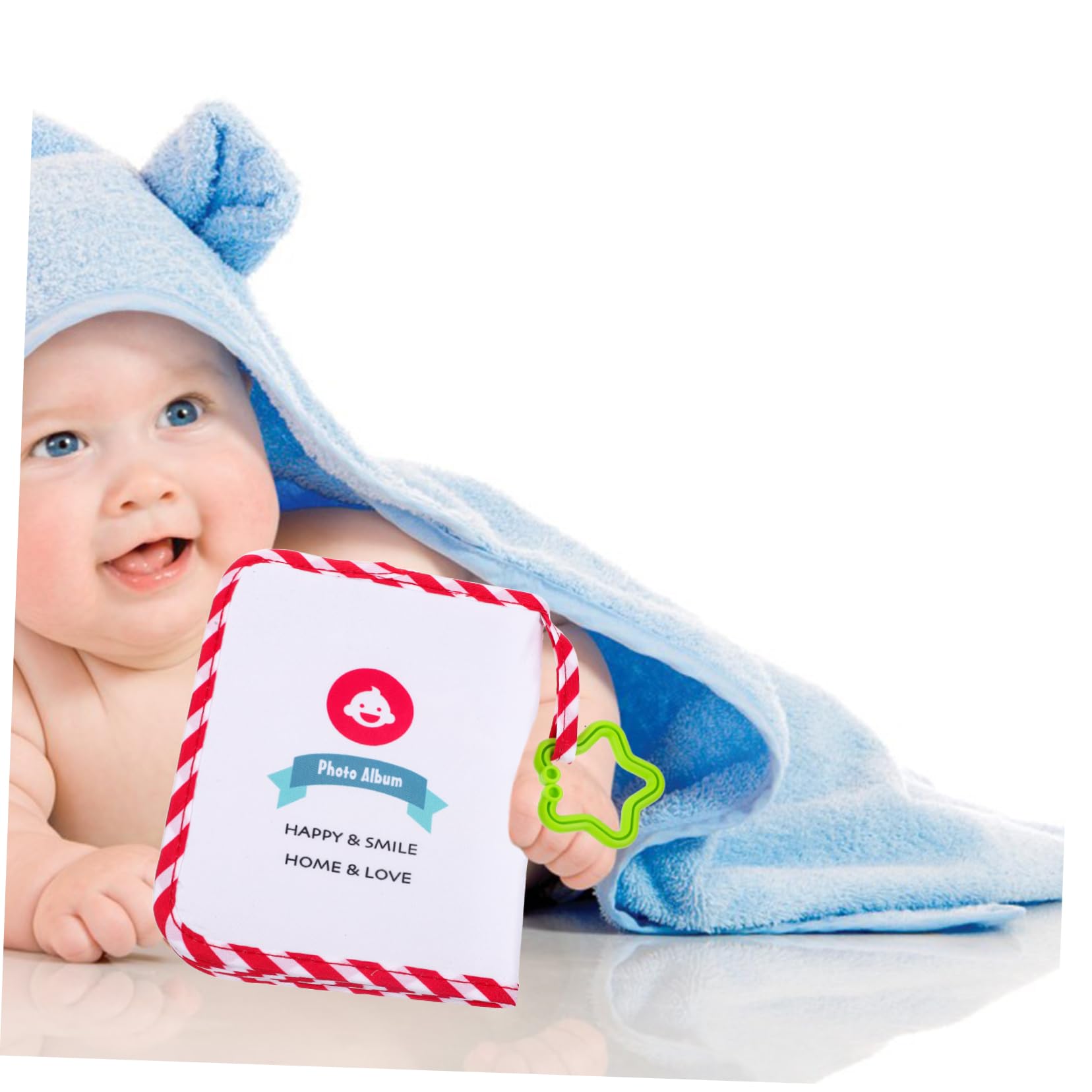 VICASKY 4piezas Álbum De Infantil Personalizable Para Bebés y Recuerdos De Embarazo y Recién Nacidos De Stickers y Mamás Rojo Diseño De