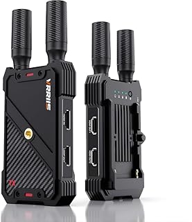 Wireless HDMI Transmitter and Receiver,400M/1300FT Long Range Wireless HDMI Extender with 0.05S Latency,5G Video Transmiss Price In India