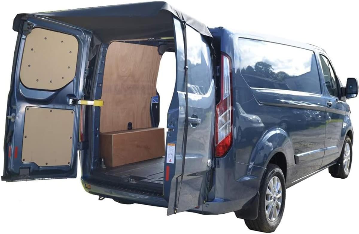 T5 Hintere Markisenabdeckung Sonnenschutz Strapazierfähig 210D Oxford-Gewebe Auto Sonnenschutz hitzeschutz für T5.1 T6 Fo/rd Transit Op/EL Vi/varo (2001-2019) Wohnwagen, rv,Van,Camping Zubehör