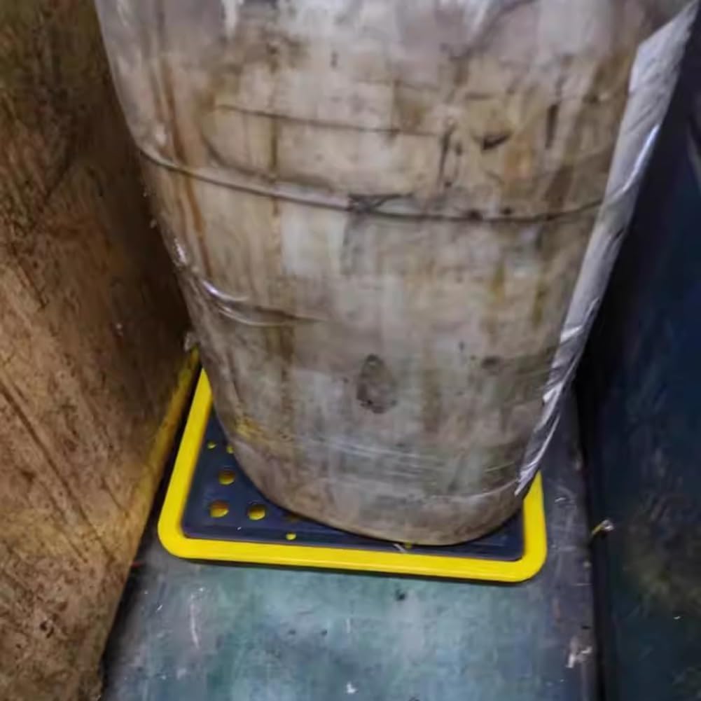 Industrial Spill Containment Platform, Stackable Grating Pallet for Labs and Oil Drums