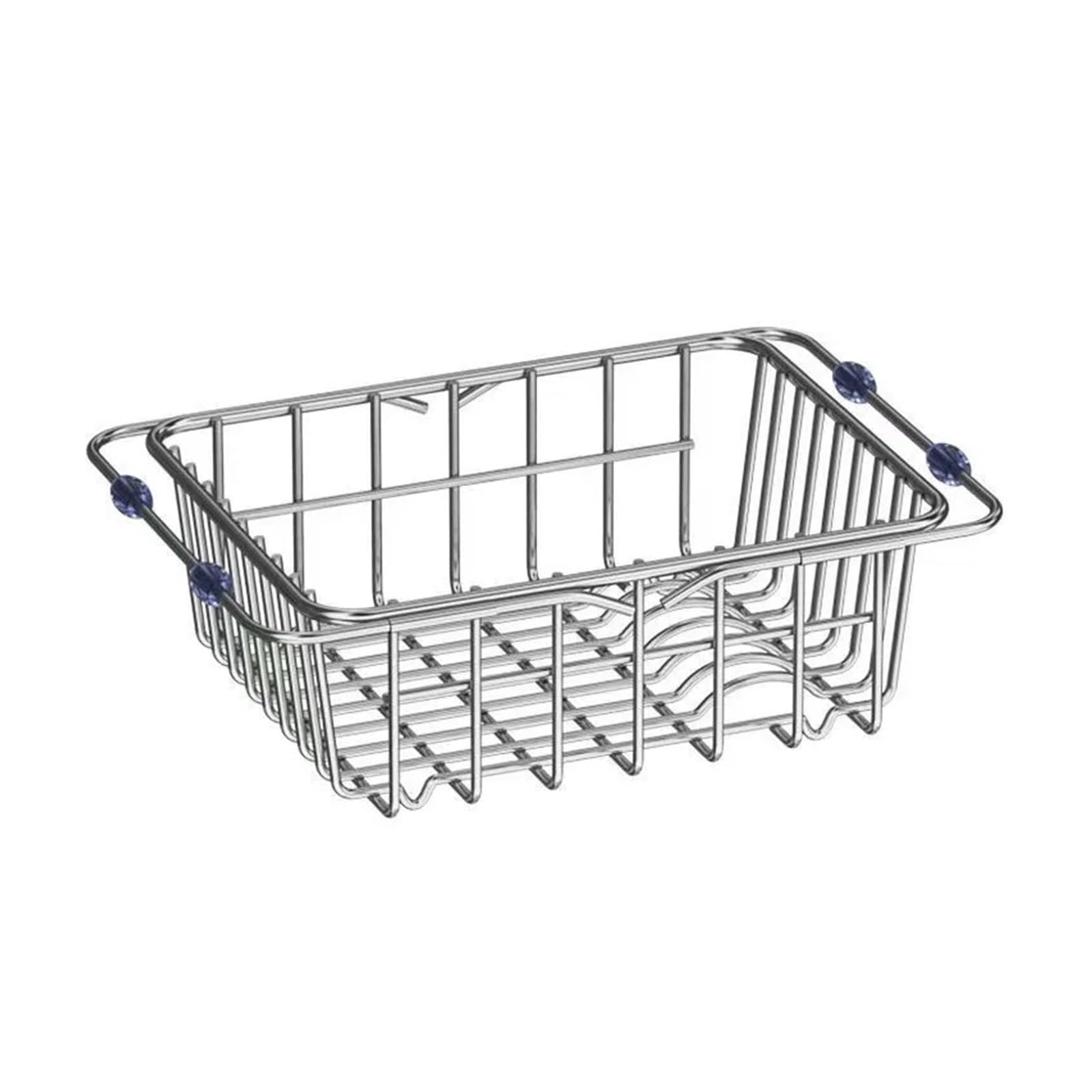 VIOLDHHJK Expandable Draining Basket Retractable Sink Drain Rack