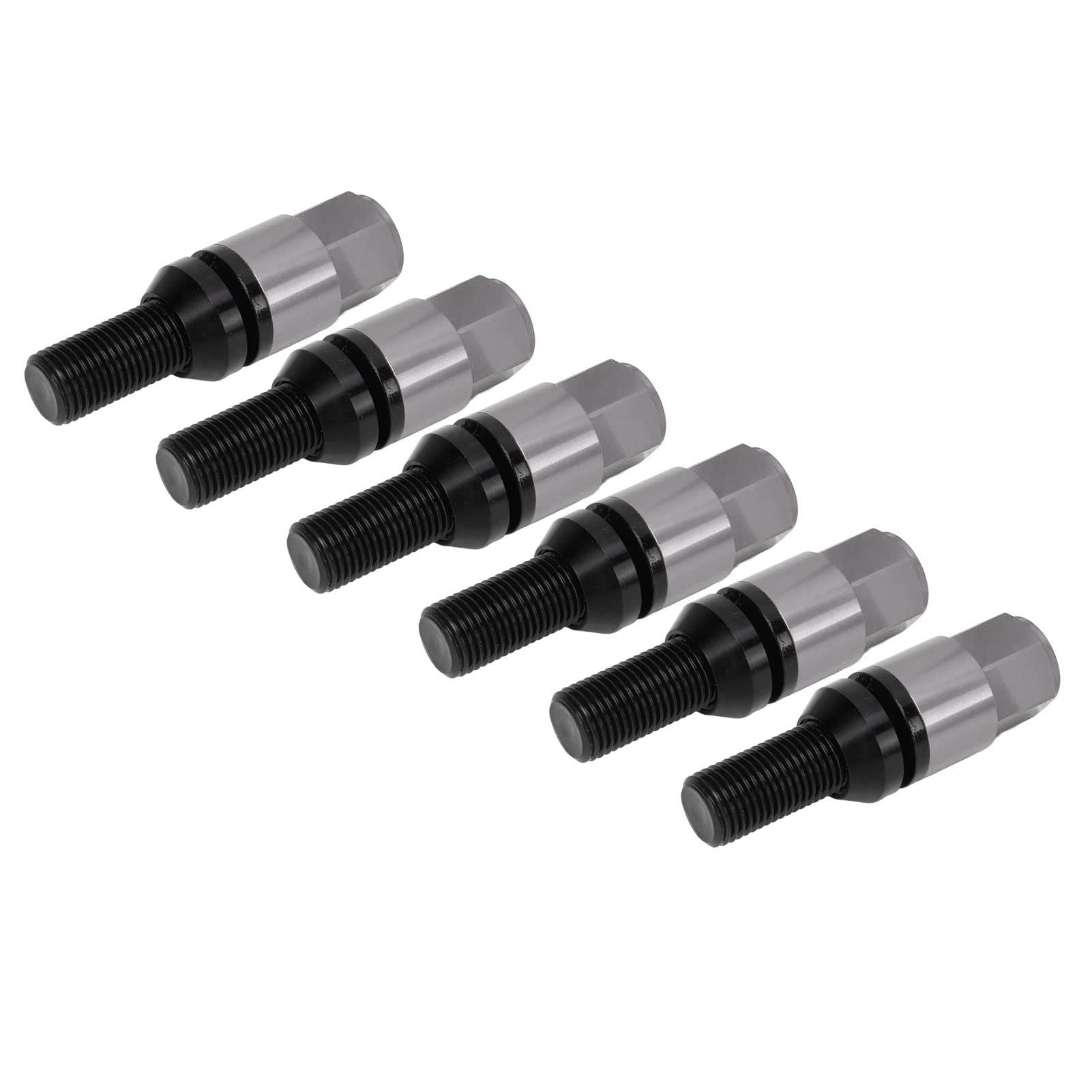 Premium 35CrMo śruby do kół z gniazdem stożkowym, 20 sztuk sześciokątnych 17 mm śruby do kół M14x1,5, 12,9 jakości do samochodu, łatwy w instalacji, uniwersalny montaż o długiej żywotności
