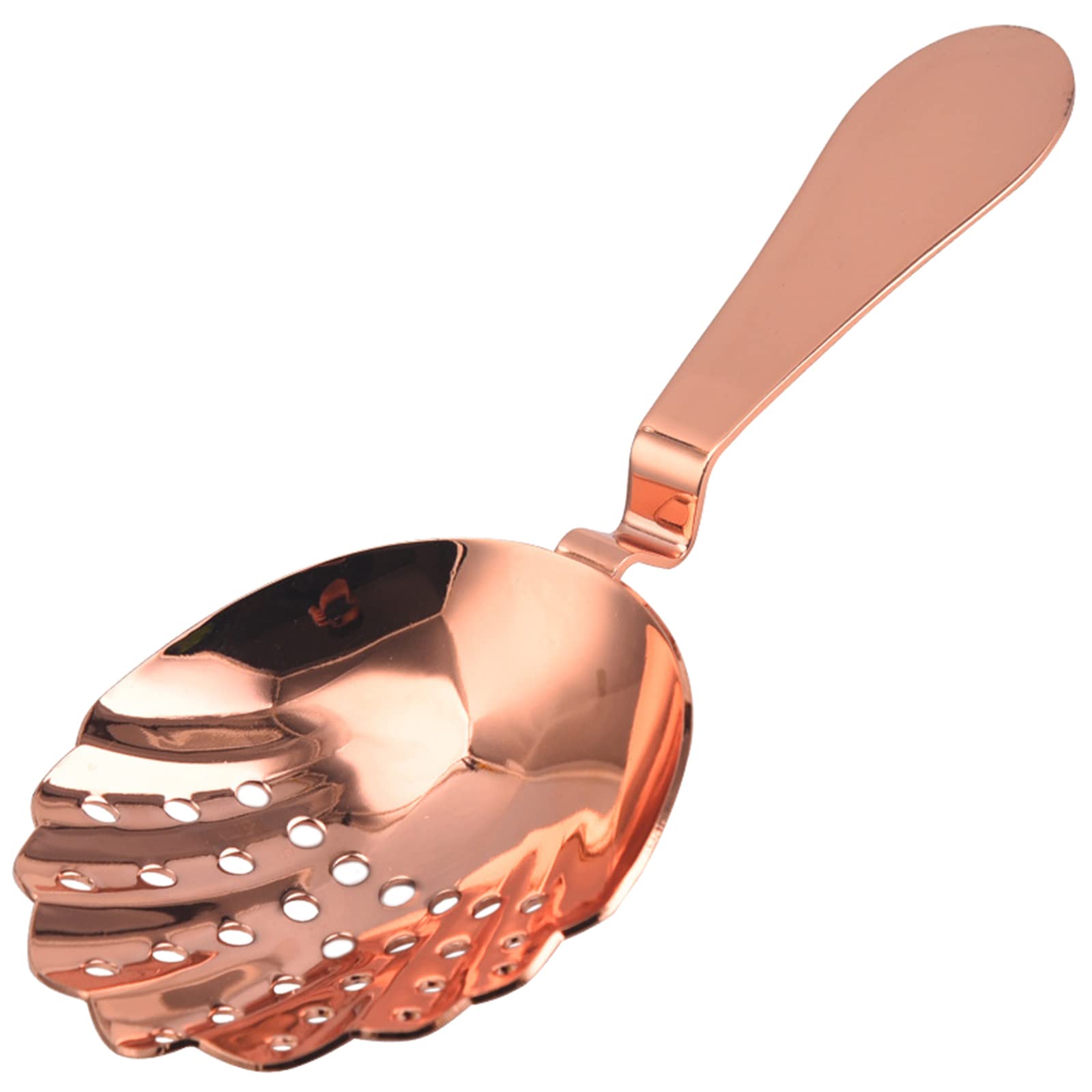 Yhplxyuus Shell-shape Cocktail Strainer Stainless Steel Strainer for Kitchen Home-made Drink Bartender Tools Drink Stainless Steel