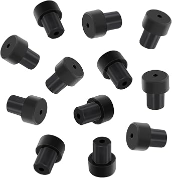 Charbrofire W10919249 Grate HP Rubber Feet for Samsung Grate Whirlpool Range WFG505M0BS Replacement Parts Amana AGR5715QDQ Maytag Gas Stove Grate Rubber Feet Model MGR6600FZ Grate Bumper 12 Packs