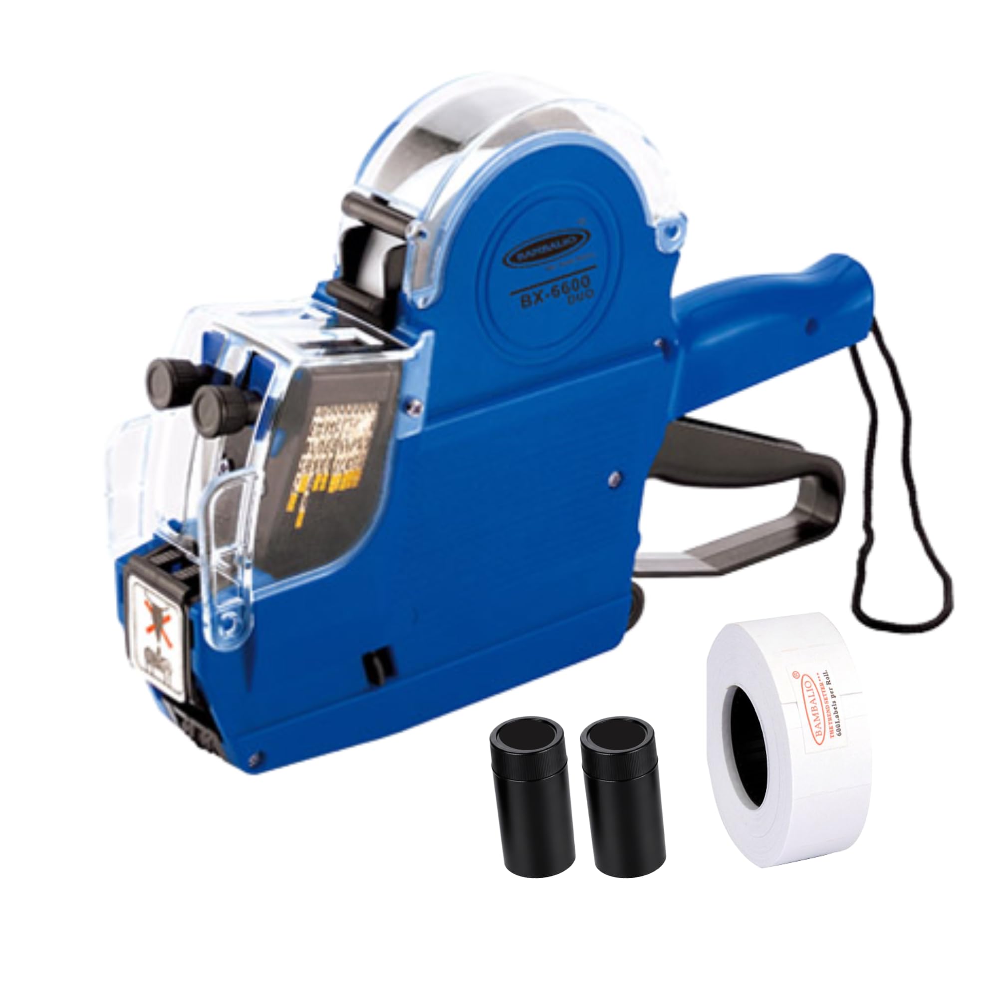 Bambalio BX-6600 10 Digits Double Line One Touch Open System Price Labeler.-image-6