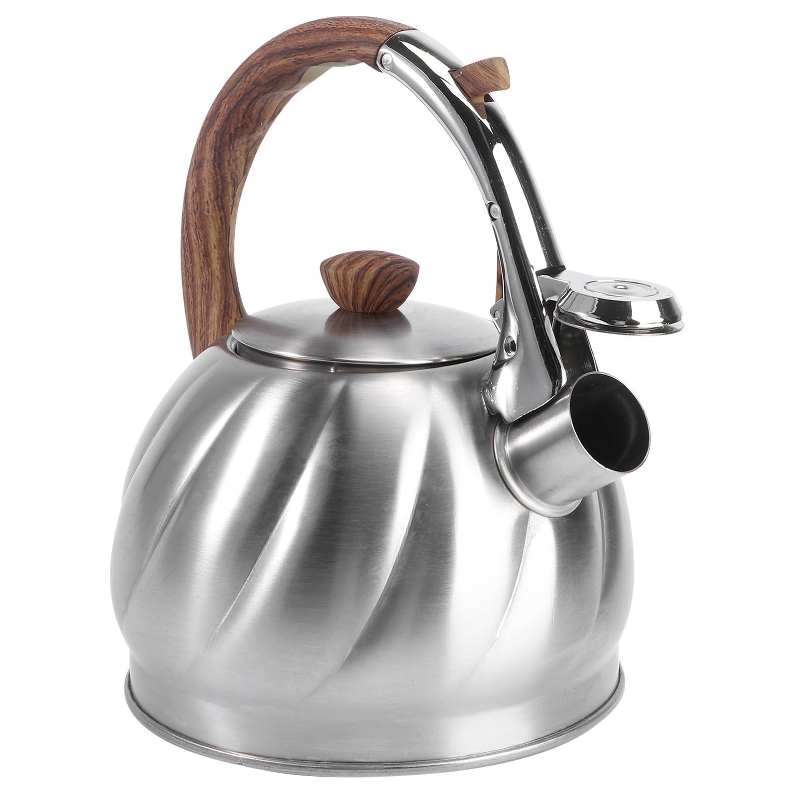 Tetera Silbante de Acero Inoxidable 2,0 L Mango Ergonómico
