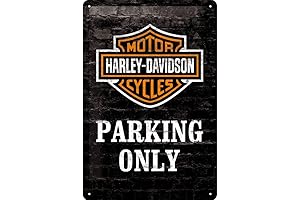 Harley-Davidson Retro Tin Sign: A Nostalgic Décor for Motorcycle Enthusiasts