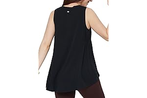 Women's Flowy Yoga Tunics: V-Neck Tunic Tops for Workout and Casual Summer