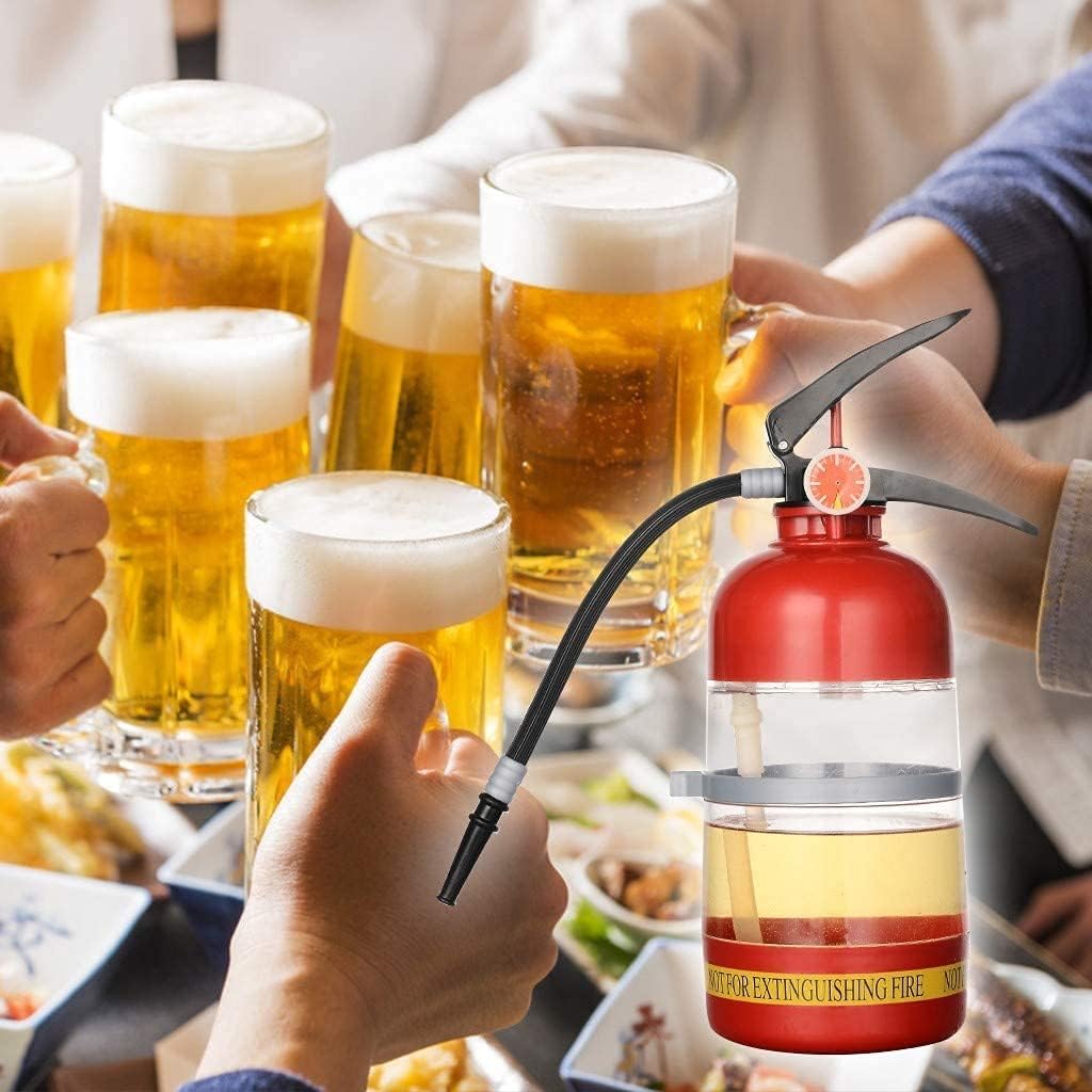 Dispenser Portatile Per Birra E Bevande Da 2 Litri - Pompa Manuale Per Feste, Ideale Per Cocktail, Vino E Birra - Foto 6