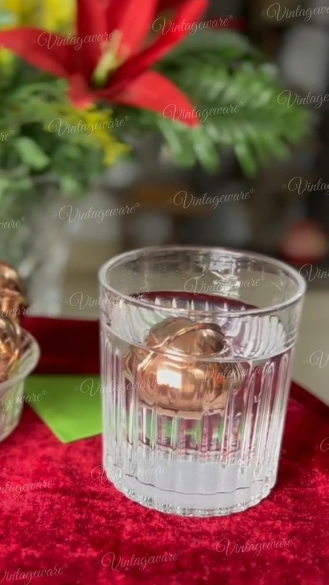 2Pcs Pure Copper Water Purifier Ball