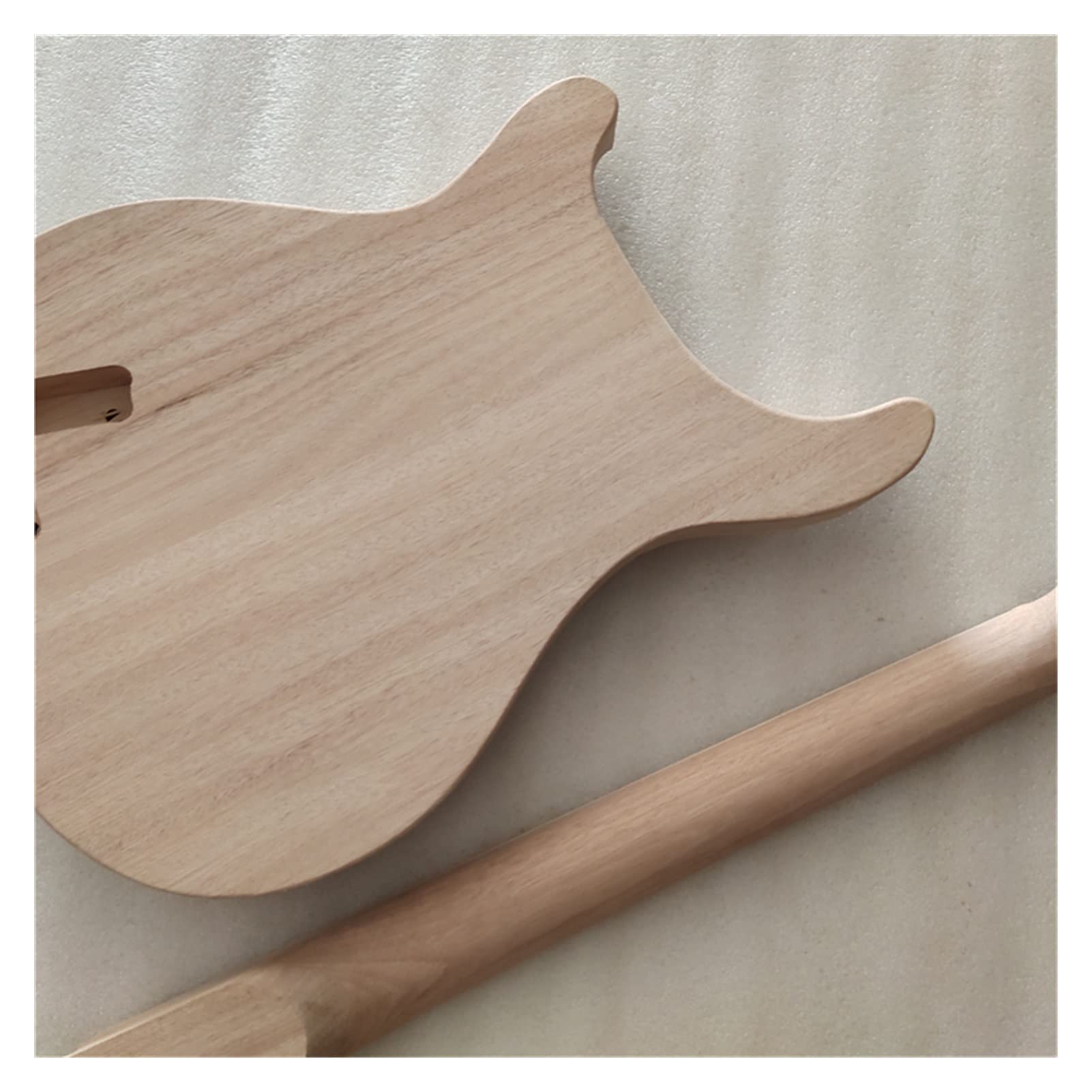 Corpo Chitarra Fatto a Mano 1 Set Collo di Chitarra Non Finito E Corpo per PRS. Kit per Chitarra Elettrica in Stile