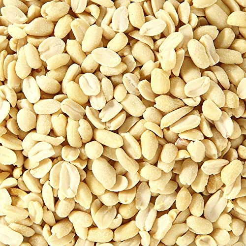 Dehner Natura Premium Wildvogelfutter, halbe / ganze Erdnüsse schalenfrei, Ganzjahresfutter proteinreich / energiereich, hochwertiges Vogelfutter für Wildvögel, 5 kg