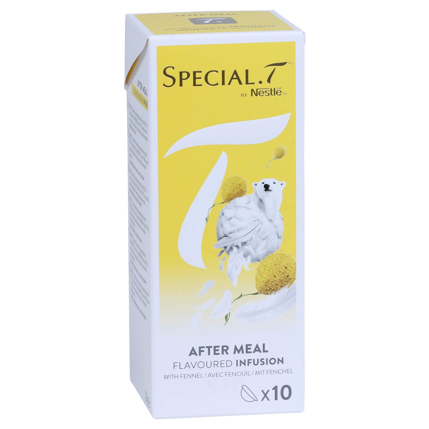 Special.T - Fleurs doux mélange - tisane et vert (3 variétés de 10 capsules)