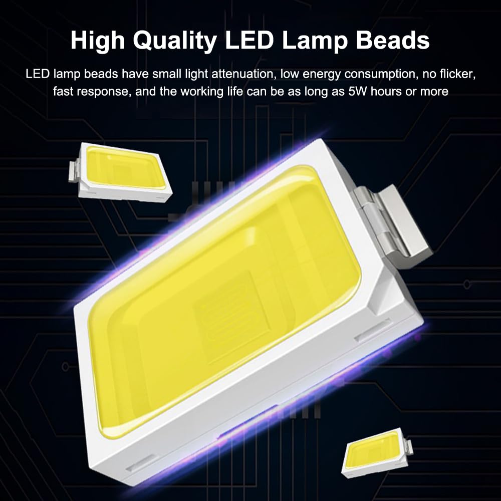 Światło Robocze Maszyny LED, Regulowane Długie Ramię CNC Światło Maszyny, IP65 Wodoodporna Lampa Przemysłowa Ze Stopu Aluminium dla Stołu Wiertarki Tokarki CNC(Size: 32W,Kolor:110~220V)