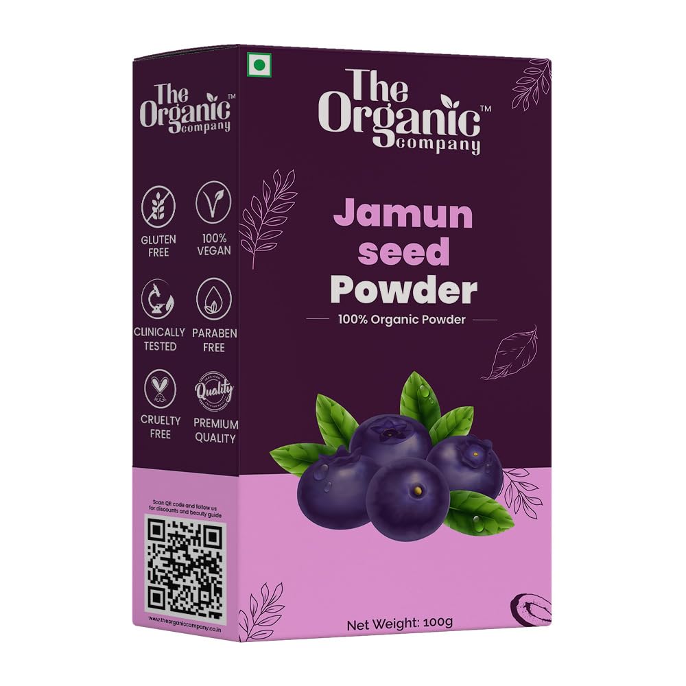 Jamun Seeds Powder | Blackberry Seeds | Diabetes Control | Java Plum | Weight Loss | Eating | Face Pack & Skin Care | Drinking | Edible | Food Grade | Herbal Hair Growth | Organic | Natural | Original