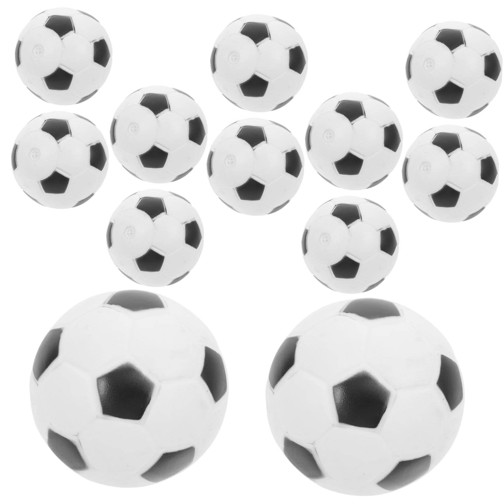 UPKOCH Lot De 4 Décorations Comestibles pour Gâteaux Danniversaire Motif Football pour Fête 12 Pièces X 4