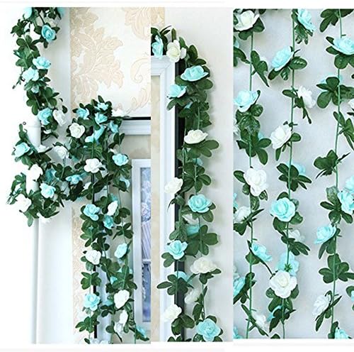 Künstliche Eukalyptus Girlande Mit Schmetterlingen - Deko Für Hochzeit & Garten