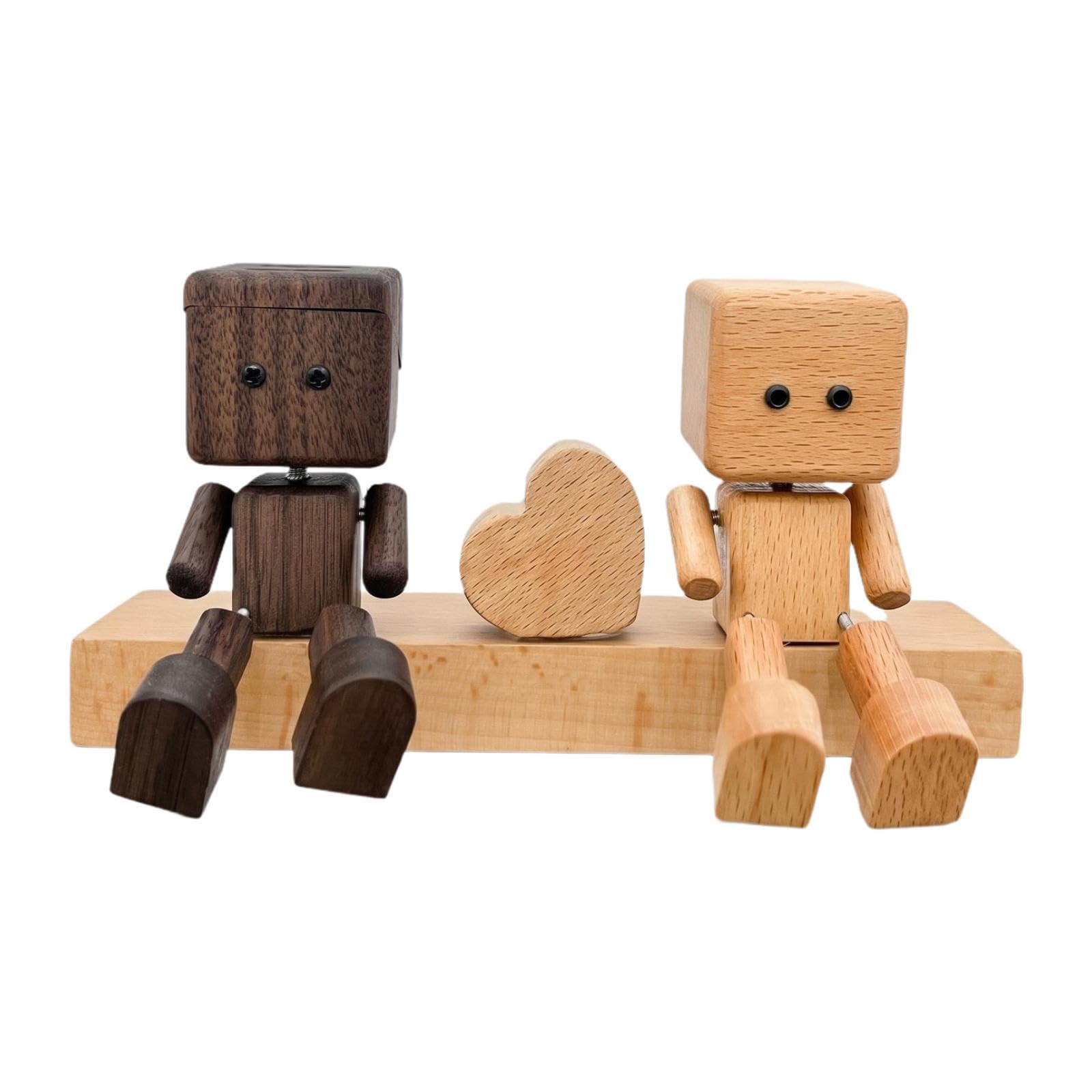 Décoration créative figurine personnage pour voiture avec statuette de bord animée