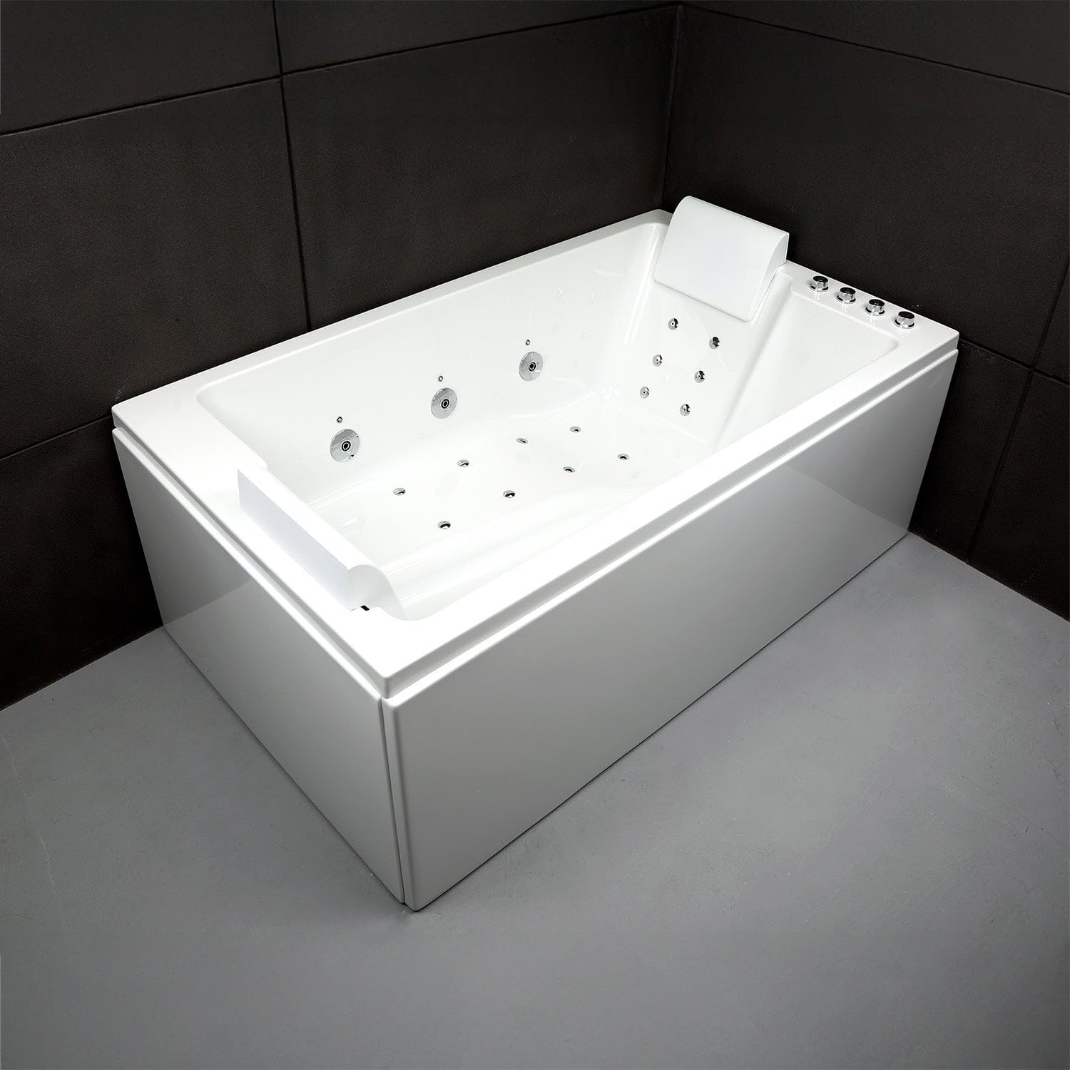 CETANA Duo Wave - Bañera de hidromasaje Doble L. 170 x l. 100 cm, by SPALINA