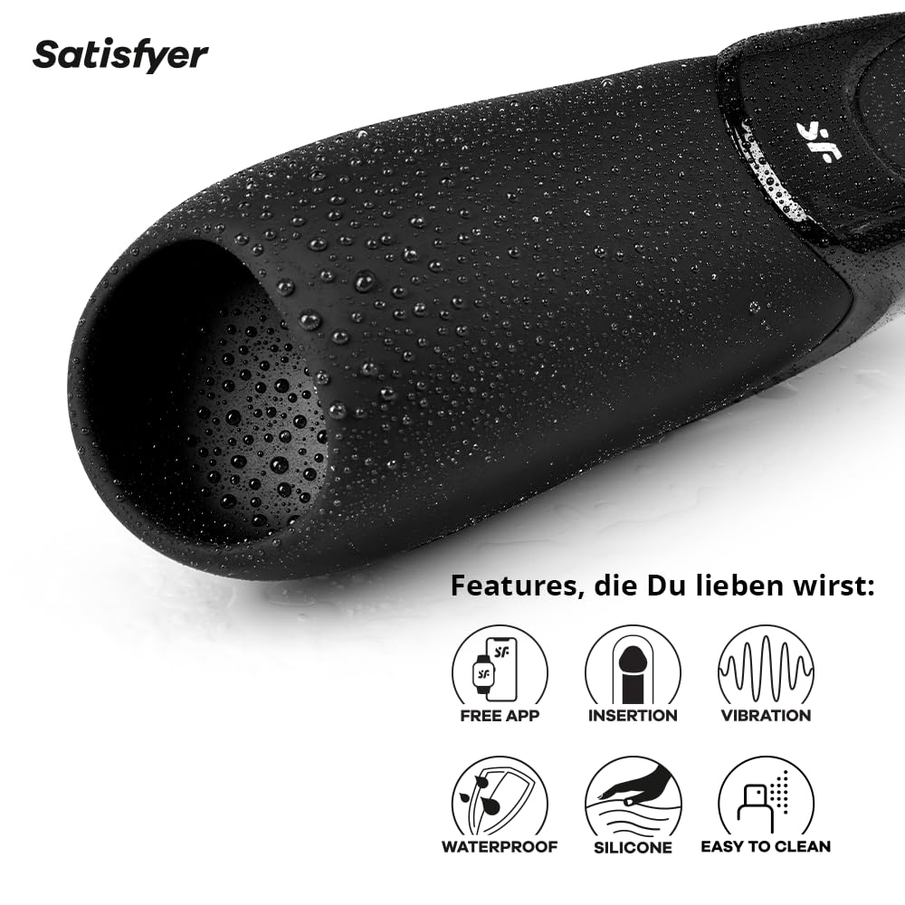 Satisfyer Men Vibration+ Masturbator mit App Steuerung