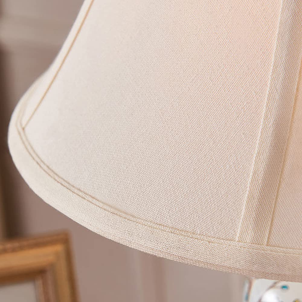 Lampa stołowa Mid Century Modern Kwiaty i ptaki Ceramiczne lampy stołowe Biurko Nowoczesna miedź Współczesna tkanina do przedpokoju Salon Biuro Kreatywna sypialnia Lampy stołowe