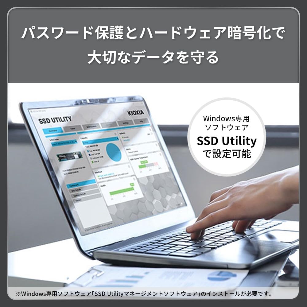 Amazon | Amazon限定 キオクシア ポータブルSSD 500GB USB3.2Gen2 読込