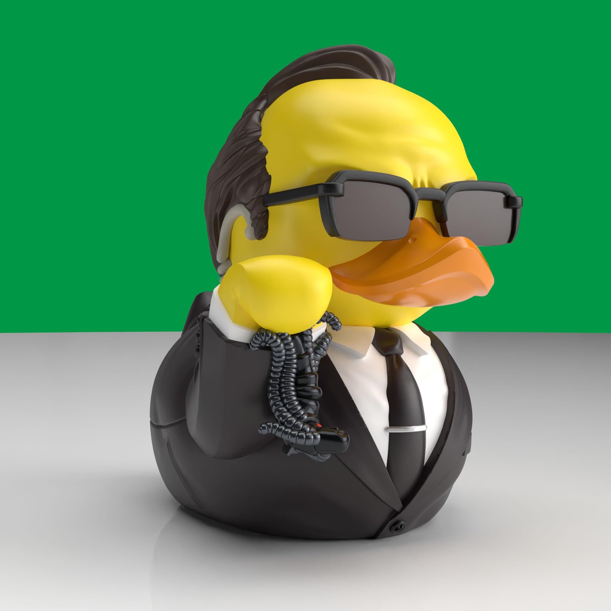 TUBBZ First Edition: The Matrix - Agent Smith Cosplaying Rubber Duck Vinyl Figure, Agent Smith (Bathtub) - Image 3