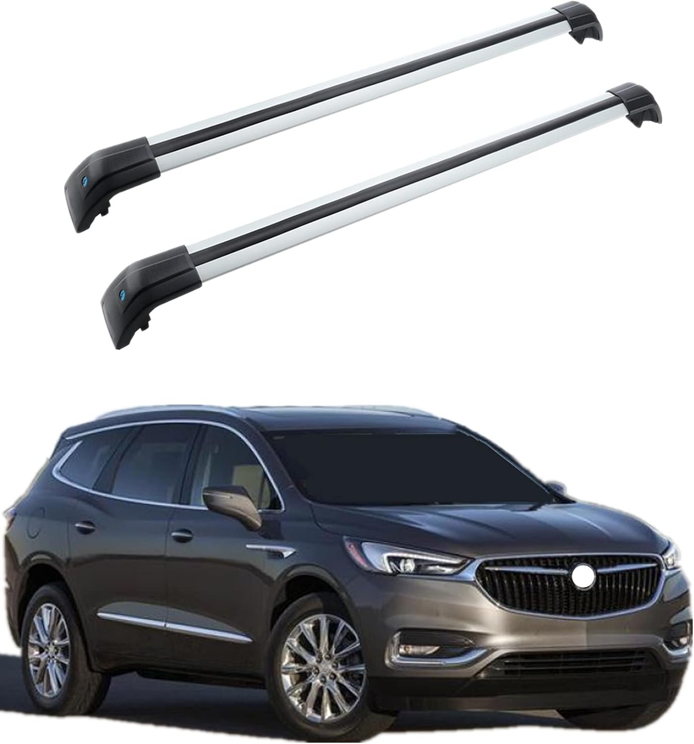 Roof Rack Cross Bars Fit for Compatible with Buick Enclave 2018 2019