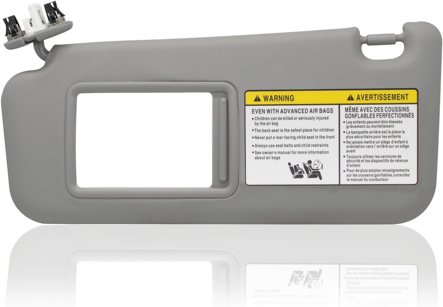 Driver Left Side Sun Visor Compatible with Toyota RAV4 2006 2007 2008 2009 20...
