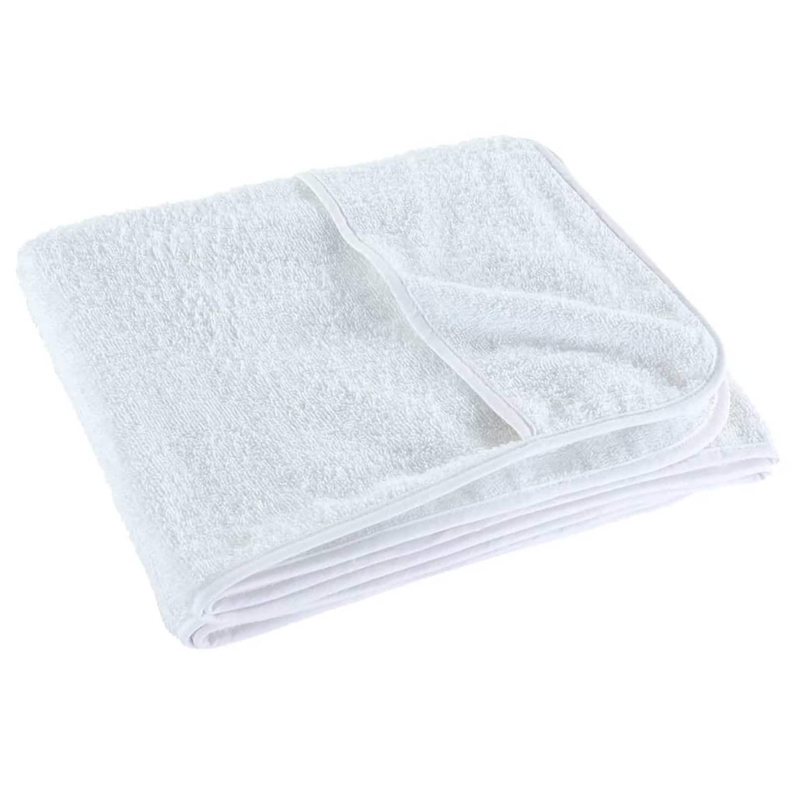 Telo Mare microfibra – leggero, fine e ad asciugatura rapida - Asciugamano Microfibra Grande - telo mare XXL - 100% riciclato,Asciugamani da Spiaggia 6 pz Bianchi 60x135 cm Tessuto 400 GSM