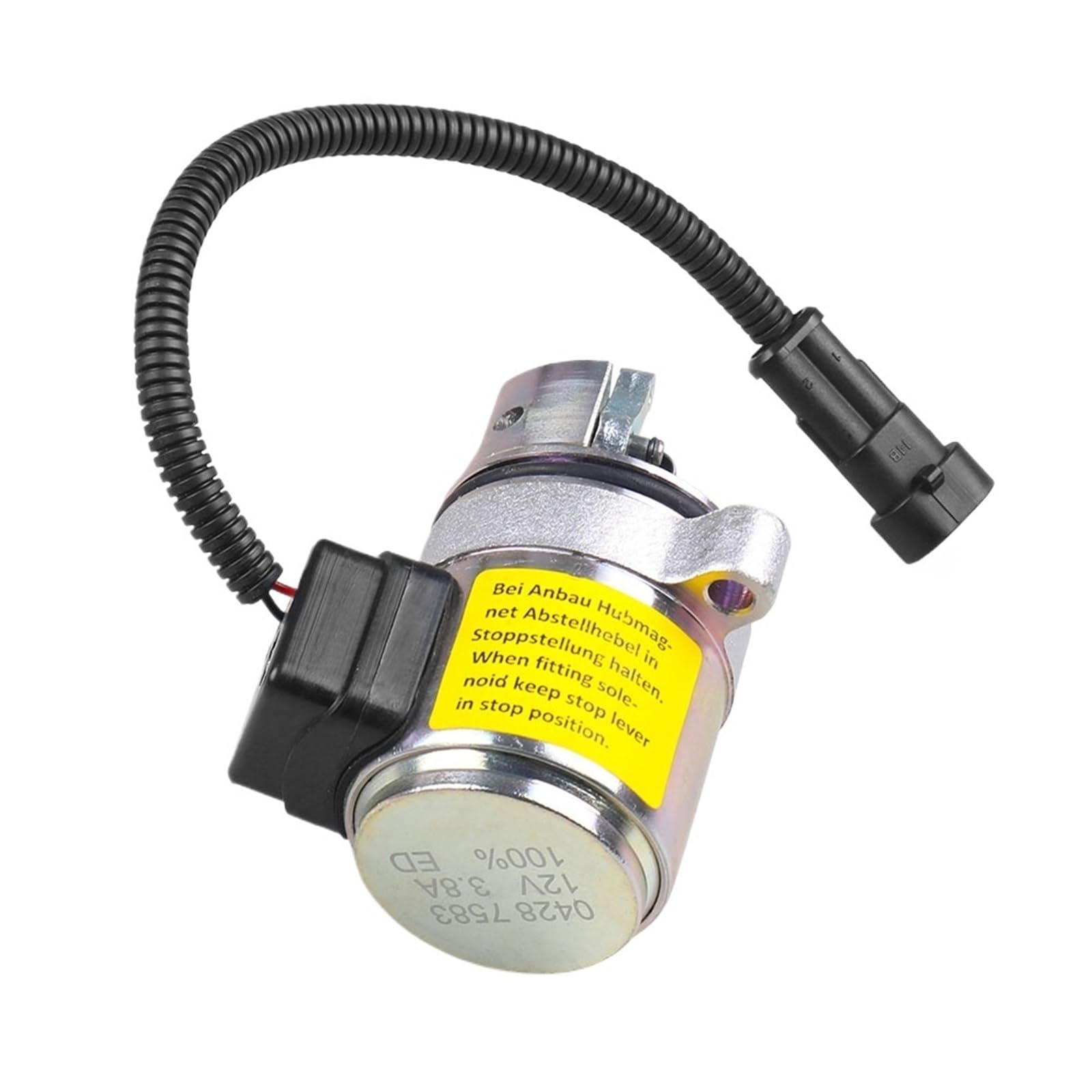 DLTBYWAQZ 12V Fuel Shutdown Shut Off Solenoid Valve 04287583 0428-7583 0428-7116 For Engine 1011/2011