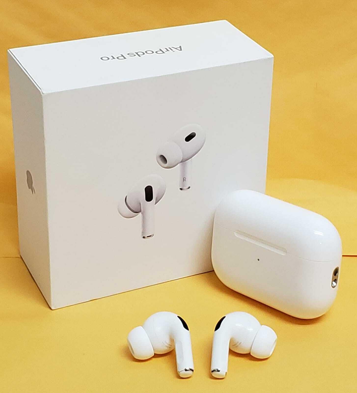 Air pods pro (second generation) Wireless Earbuds, Charging Case, Bluetooth Earbuds.(MASTER COPY)
