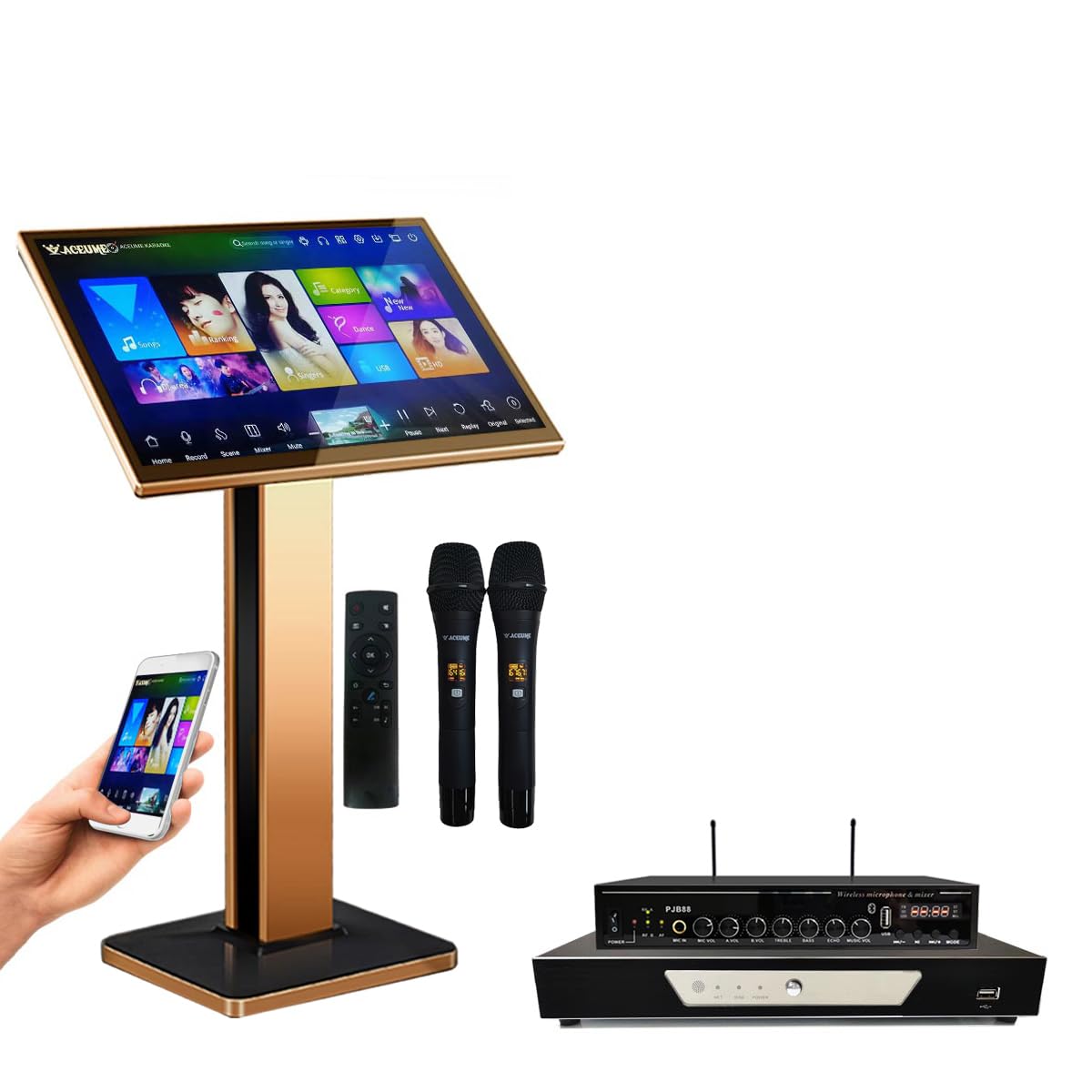 Amazon.com: TSRVM56-Touch Screen Karaoke Player, 6TB HDD,150K