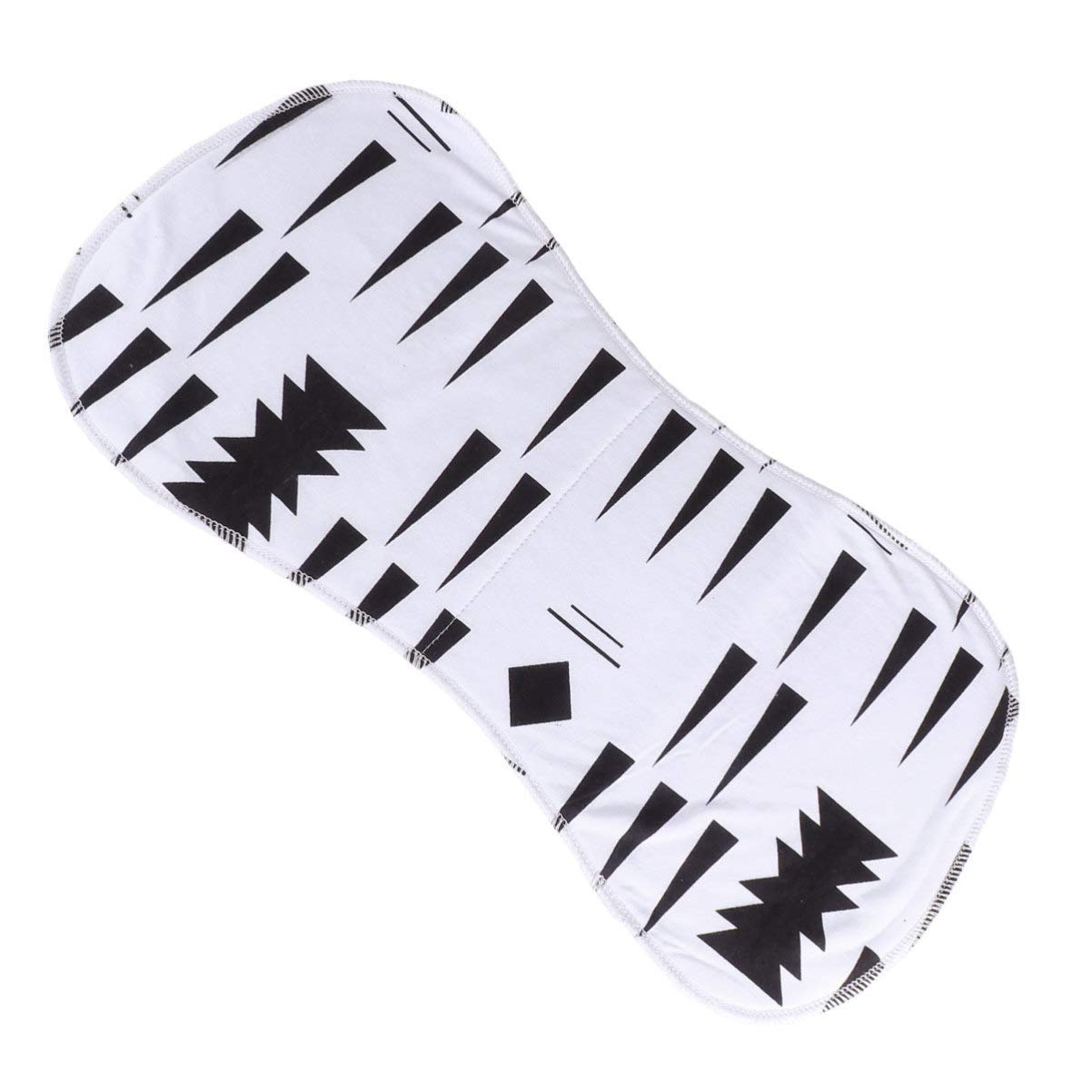 Toyvian 3pcs baby burp cloth baby burping cloths burping cloths for babies paños para eructos de bebe burp towels cloth bibs infant bibs Spit Towel Milk Spit Up Rags nursing towel