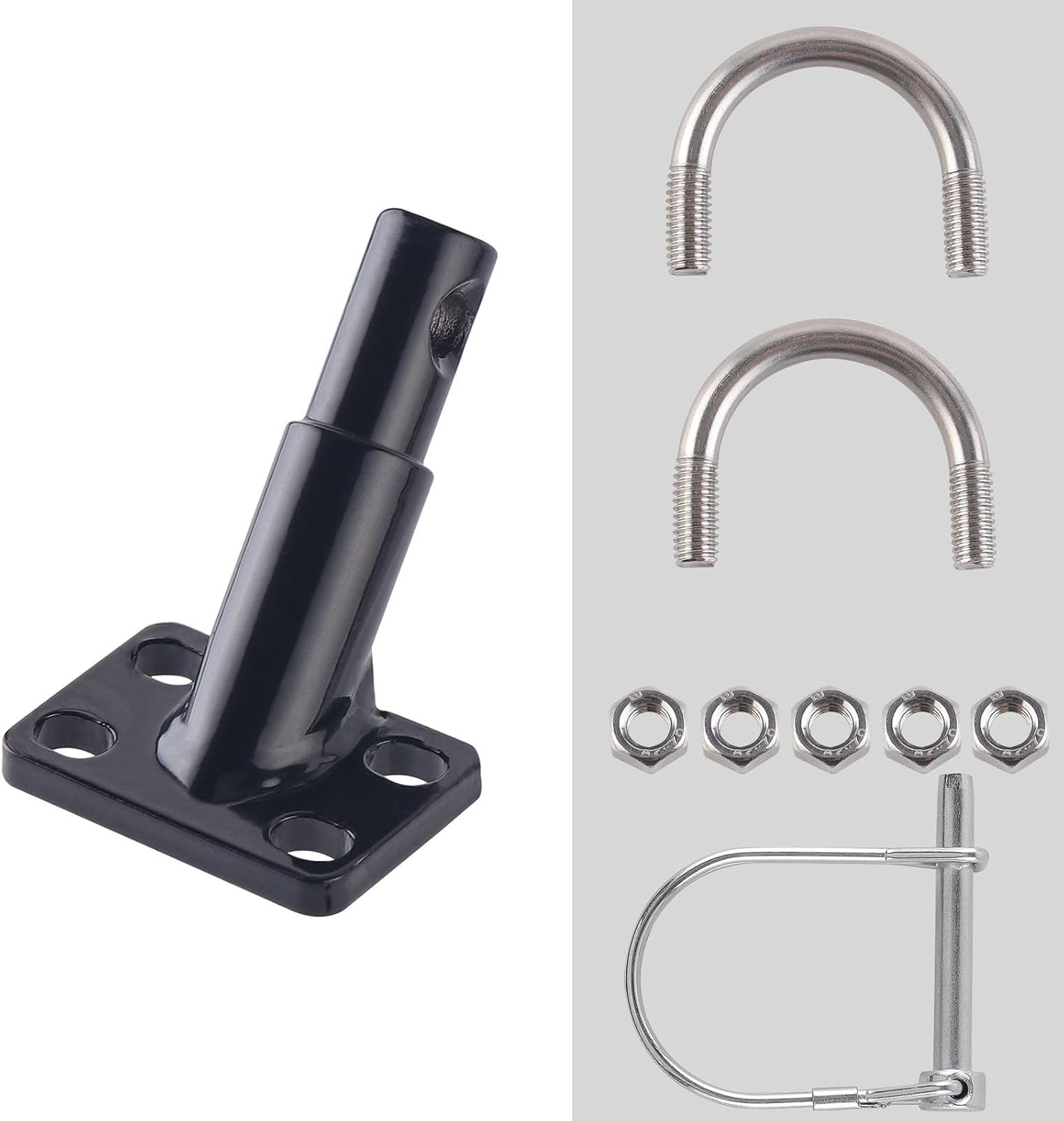 Bike Trailer Attachment, Cargo and Pet Bike Trailers, Quick-Release Adapter Cycling Accessories for Kids Pet Transport Cargo Commute Family Adventure Daily Trailers - Image 6